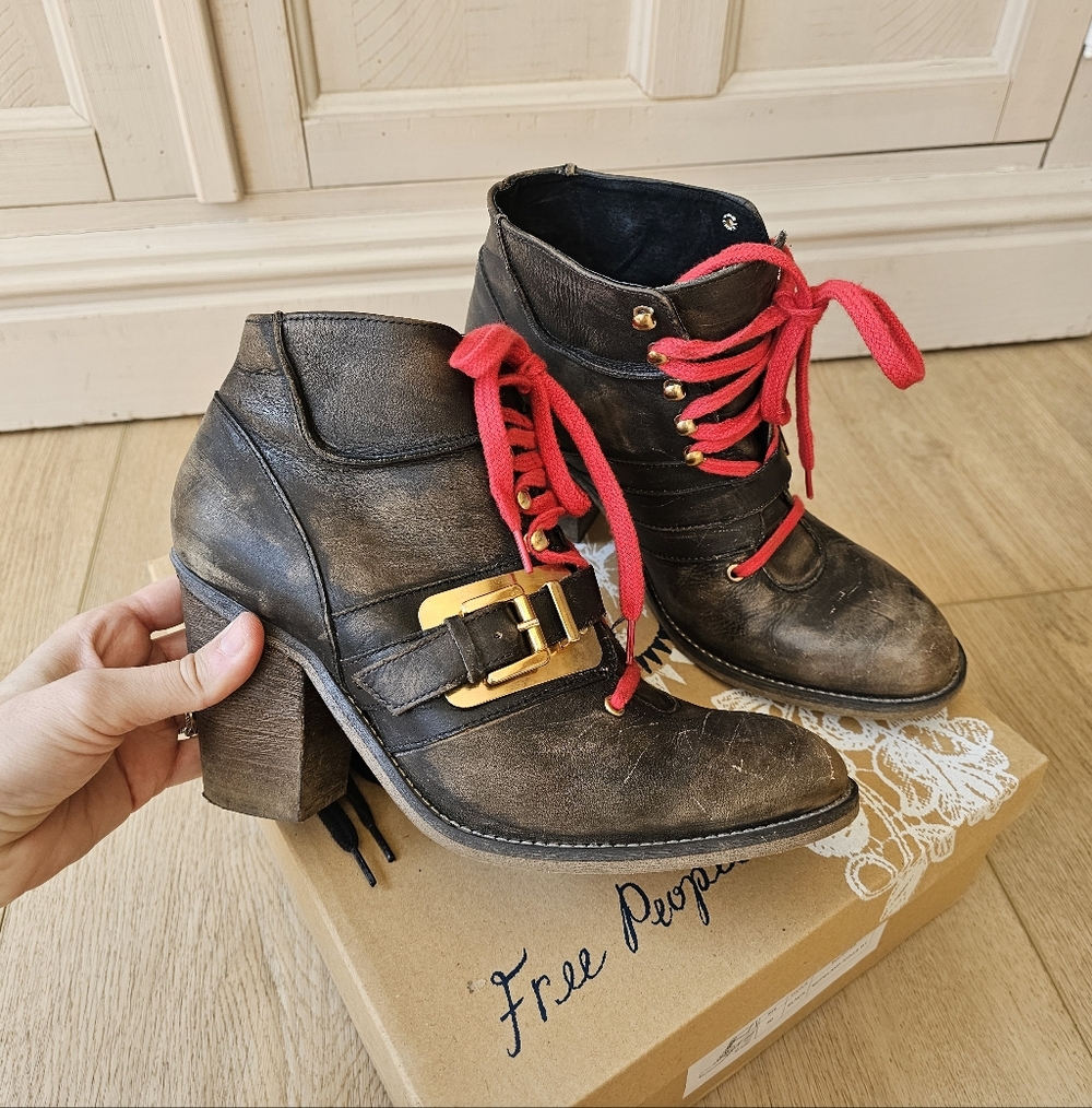 Free People❗️ RARE ❗️Copeland Ankle Boots